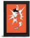 Plakat s okvirom The Good Gift Animation: Dragon Ball Z - Goku (POP Color) - 1t