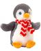 Plišana igračka Keel Toys Keeleco - Pingvin sa šalom, 25 cm - 1t