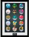 Plakat s okvirom GB eye Games: Pokemon - Pokeballs - 1t