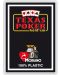 Plastične poker karte Texas Poker - crna leđa - 1t