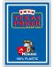 Plastične poker karte Texas Poker - plava leđa - 1t