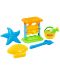 Set za plažu Polesie Toys - Mlin, 5 dijelova, asortiman - 3t