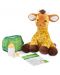 Plišana igračka Melissa & Doug - Beba žirafa, s dodacima - 1t