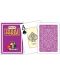 Plastične poker karte Texas Poker - ljubičasta leđa - 2t