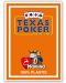 Plastične poker karte Texas Poker - narančasta leđa - 1t