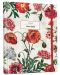 Planer Victoria's Journals Florals - Poppy , skrivena spirala, tvrdi uvez, u redovima - 1t
