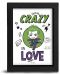 Plakat s okvirom The Good Gift DC Comics: Batman - Crazy In Love - 1t