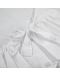 Podloga s vezicama Petite&Mars - 75 x 75 cm, bijela - 2t
