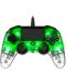 Kontroler Nacon за PS4 - Wired Illuminated Compact Controller, crystal green - 1t