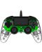 Kontroler Nacon за PS4 - Wired Illuminated Compact Controller, crystal green - 10t