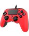 Kontroler Nacon za PS4  - Wired Compact, crveni - 2t