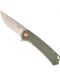 Sklopivi nož Dulotec - K211, zeleni - 3t