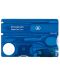 Švicarski džepni nož-kartica Victorinox - SwissCard Lite, 13 funkcija, plavi - 1t