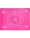 Silikonska podloga za miješenje Morello - Light Pink, 50 х 40 cm, ružičasta - 1t