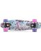 Skateboard Byox - Graffiti Pink, s crnom osnovom, 56 sm - 2t