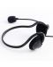 Slušalice s mikrofonom Hama - NHS-P100, crne - 2t