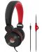 Slušalice s mikrofonom TNB - Be color, On-ear, crno/crvene - 1t