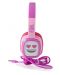 Dječje slušalice s mikrofonom Emoji - Flip n Switch, ružičasto/ljubičaste - 6t
