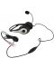 Slušalice s mikrofonom Ewent - EW3562, crne/sive - 2t
