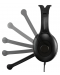 Slušalice s mikrofonom Edifier - K800 USB, crne - 3t