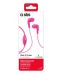 Slušalice s mikrofonom SBS - Mix 10, ružičaste - 5t