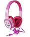 Dječje slušalice s mikrofonom Emoji - Flip n Switch, ružičasto/ljubičaste - 1t