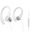 Sportske slušalice s mikrofonom Philips - TAA1105WT, bijele - 1t
