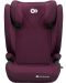 Autosjedalica KinderKraft - Junior Fix 2, i-Size, 100-150 cm, Cherry Pearl - 2t