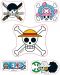 Naljepnice ABYstyle Animation: One Piece - Straw Hat Skulls - 2t