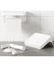 Držač za toaletni papir i polica Umbra - Flex Adhesive, bijeli - 9t