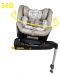 Autosjedalica Cosatto - All in All Rotate, IsoFix, i-Size, 40-150 cm, Whisper - 2t