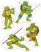 Naljepnice ABYstyle Animation: Teenage Mutant Ninja Turtles - Turtles & Splinter - 2t