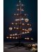 Svijećnjak Božićno drvce Philippi - Soho, 20 x 62 x 100 cm, crni - 2t
