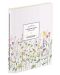 Rokovnik Victoria's Journals Florals - Svijetloljubičasti, laminirane korice, u redovima, 48 listova, B5 - 1t