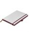 Bilježnica Lamy - А5, tvrde korice, srebrna/bordo - 1t