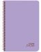 Bilježnica Keskin Color - Pastel Show, A4, široke linije, 120 listova, asortiman - 2t