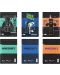 Bilježnica Panini Minecraft - Black Neon, A4, 50 listova, široki redovi, asortiman - 1t