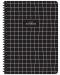 Bilježnica Keskin Color - Black, A6, 80 listova, asortiman - 4t