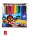Trokutaste olovke u boji  Astra Astrino - 18 boja + šiljilo, asortiman - 2t