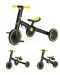 Tricikl 3 u 1 KinderКraft - 4trike, Black - 2t