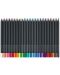 Olovke u boji Faber-Castell Black Edition - 36 boja - 3t