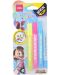 Ljepila u boji Deli Stick Up - Glitter Neon, 3 х 12 ml - 1t