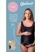 Jednodijelni kupaći kostim za trudnice Carriwell - Veličina S, crni - 6t