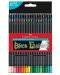 Olovke u boji Faber-Castell Black Edition - 36 boja - 1t