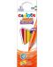 Olovke u boji Carioca Neon - Maxi, 6 boja - 1t
