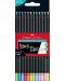 FABER-CASTELL BLACK EDITION OLOVKE 12 BOJA NEON I PASTEL - 1t