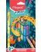Olovke u boji Maped Jungle Fever - Jumbo, 12 boja - 1t