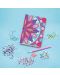 Kreativni set Totum - Bilježnica s dijamantima, cvijeće - 3t