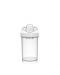 Čaša za bebe s prijelaznim vrhom Twistshake Crawler Cup  - Bijela, 300 ml - 3t
