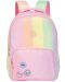 Školski ruksak Marshmallow Playground - Ružičasti, s 2 pretinca - 1t